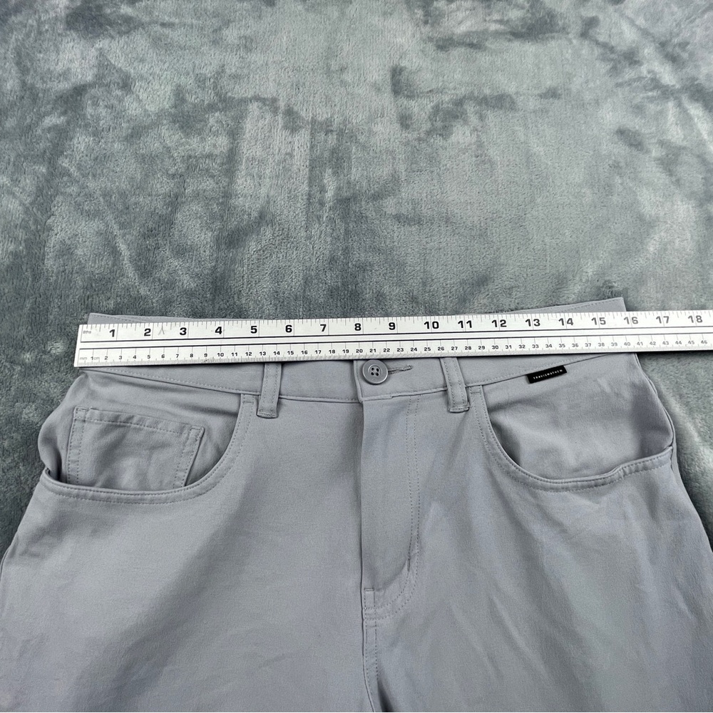 Travis Mathew Light Gray Performance Stretch Casu… - image 6